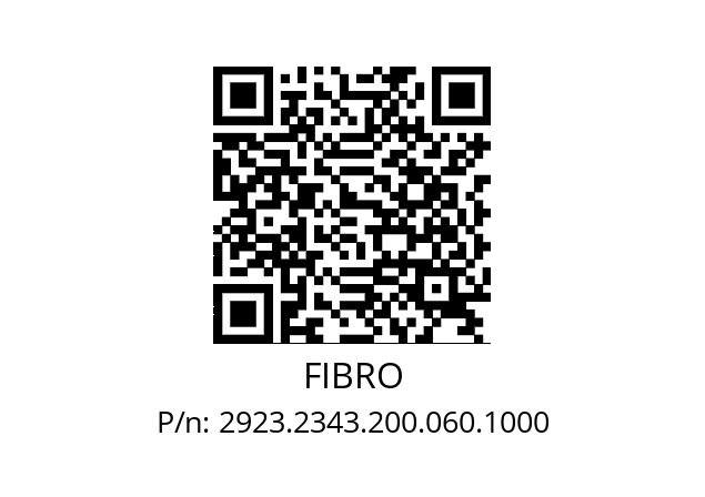   FIBRO 2923.2343.200.060.1000