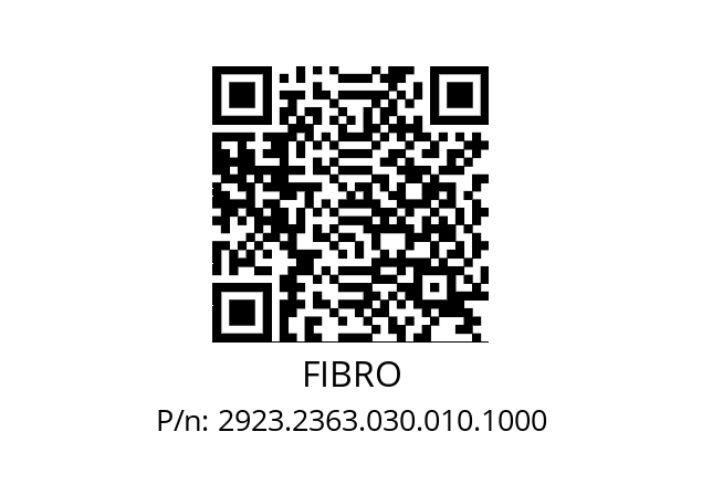   FIBRO 2923.2363.030.010.1000