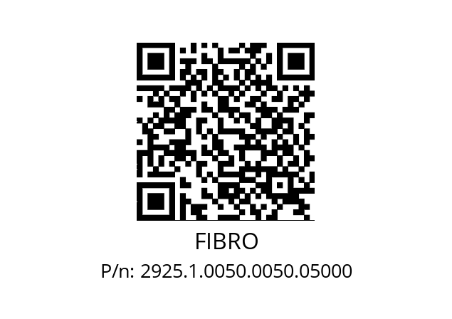   FIBRO 2925.1.0050.0050.05000