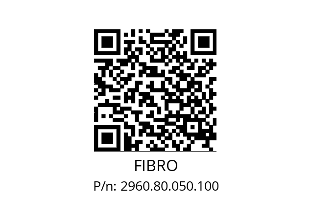   FIBRO 2960.80.050.100