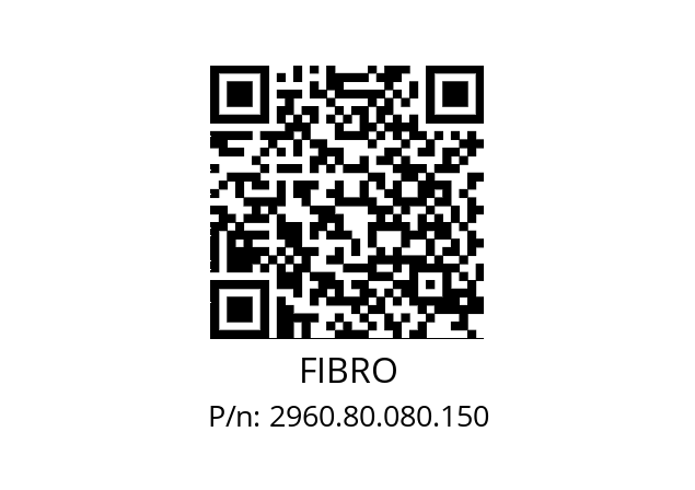   FIBRO 2960.80.080.150