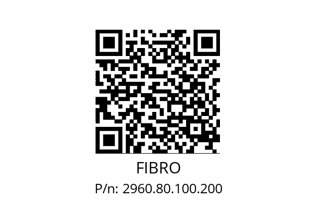   FIBRO 2960.80.100.200