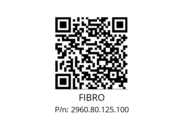   FIBRO 2960.80.125.100