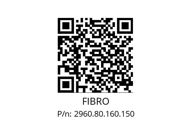   FIBRO 2960.80.160.150