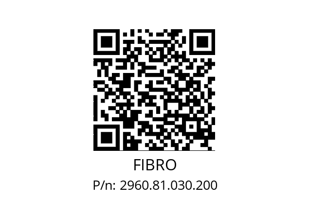   FIBRO 2960.81.030.200