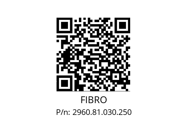   FIBRO 2960.81.030.250