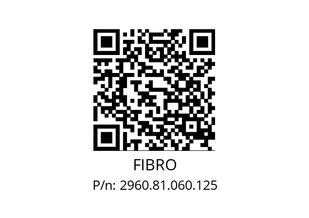   FIBRO 2960.81.060.125