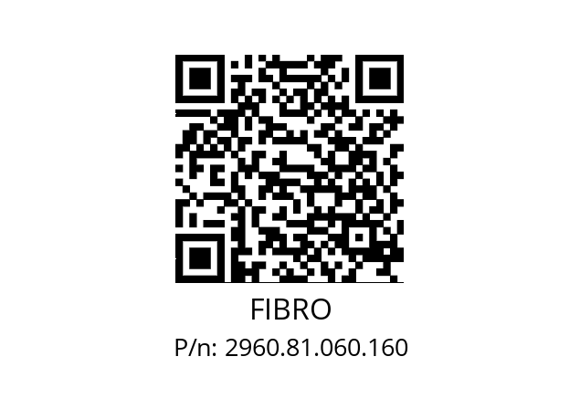   FIBRO 2960.81.060.160