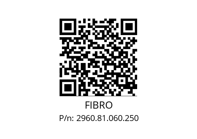   FIBRO 2960.81.060.250