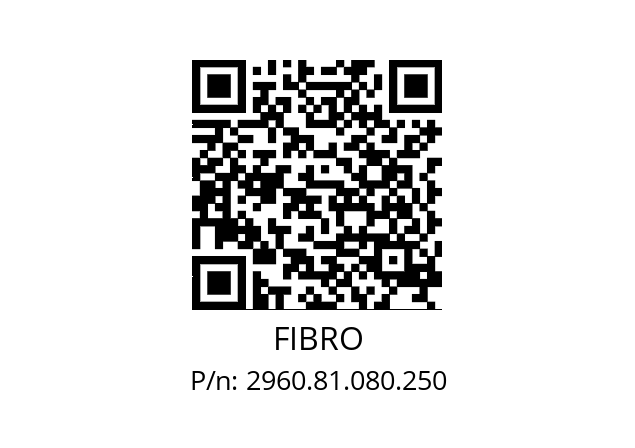   FIBRO 2960.81.080.250