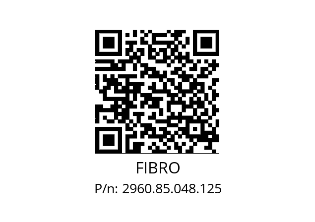   FIBRO 2960.85.048.125