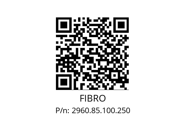   FIBRO 2960.85.100.250