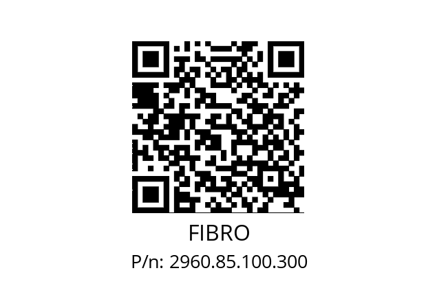   FIBRO 2960.85.100.300