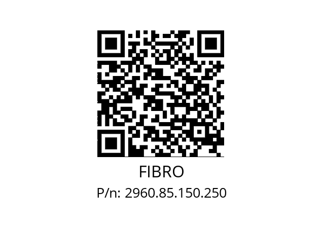   FIBRO 2960.85.150.250