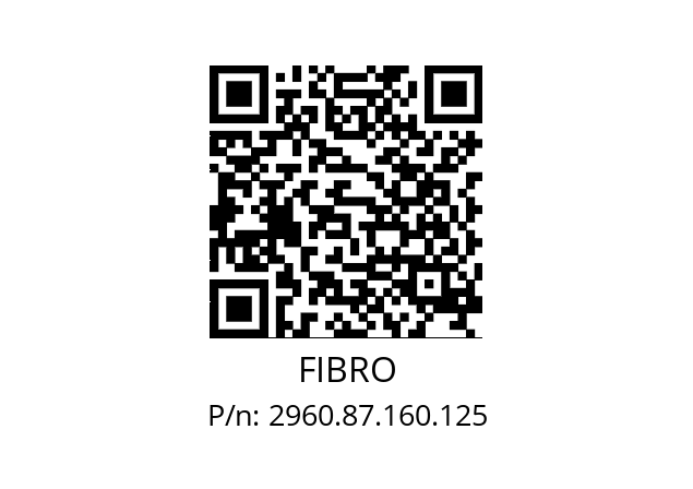   FIBRO 2960.87.160.125