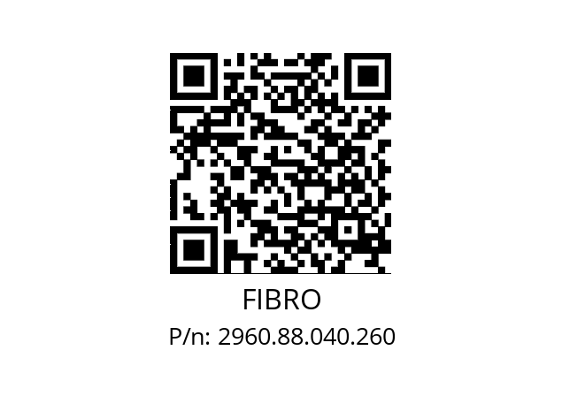   FIBRO 2960.88.040.260