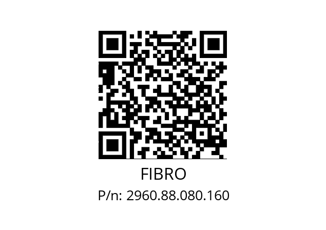   FIBRO 2960.88.080.160