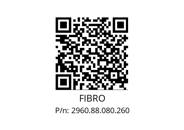   FIBRO 2960.88.080.260