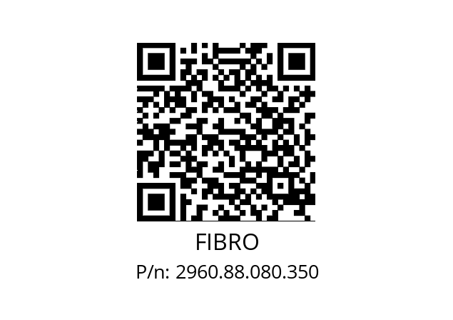   FIBRO 2960.88.080.350