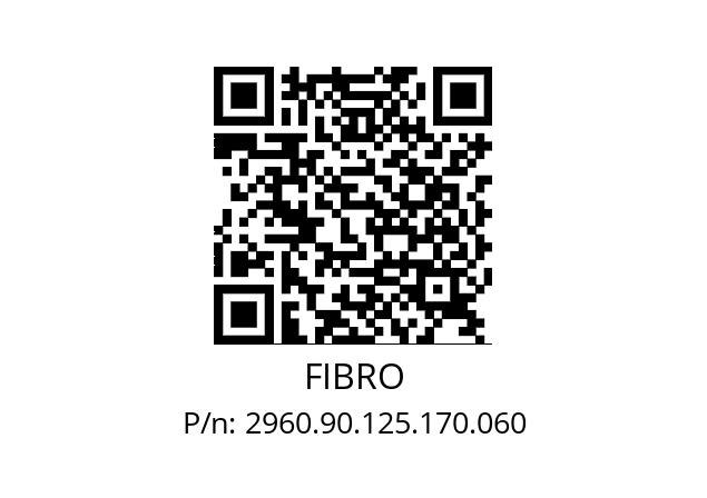   FIBRO 2960.90.125.170.060