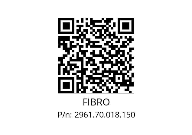   FIBRO 2961.70.018.150