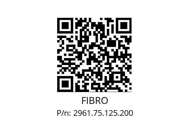   FIBRO 2961.75.125.200