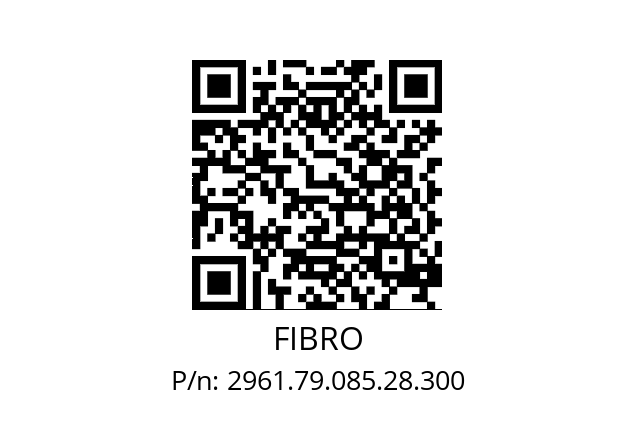   FIBRO 2961.79.085.28.300