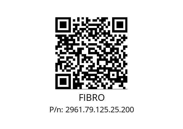   FIBRO 2961.79.125.25.200