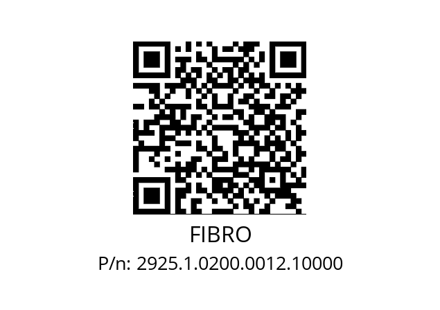   FIBRO 2925.1.0200.0012.10000