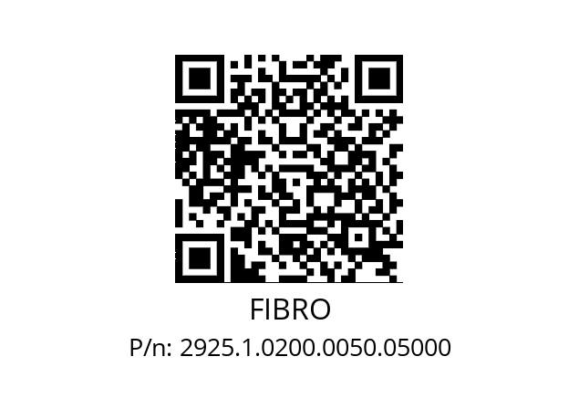   FIBRO 2925.1.0200.0050.05000