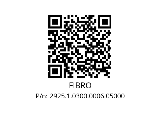   FIBRO 2925.1.0300.0006.05000