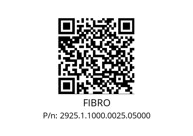   FIBRO 2925.1.1000.0025.05000