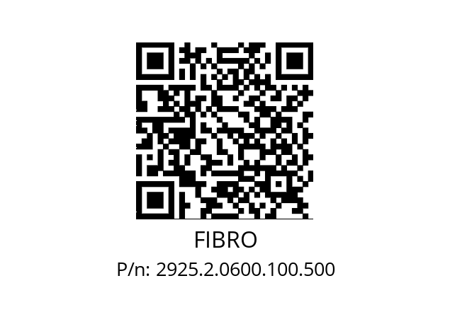   FIBRO 2925.2.0600.100.500