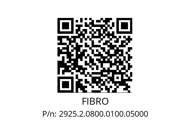   FIBRO 2925.2.0800.0100.05000