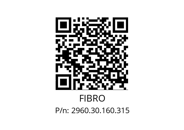   FIBRO 2960.30.160.315