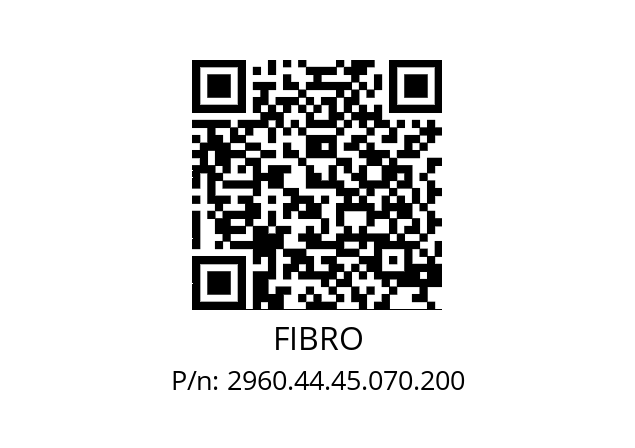   FIBRO 2960.44.45.070.200