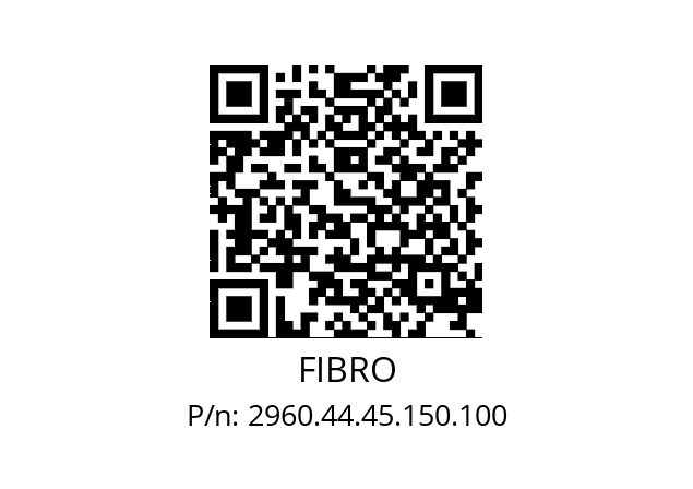   FIBRO 2960.44.45.150.100