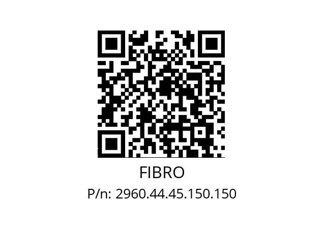   FIBRO 2960.44.45.150.150