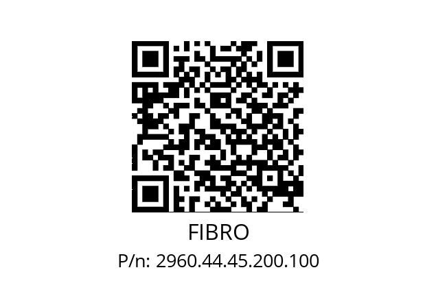   FIBRO 2960.44.45.200.100