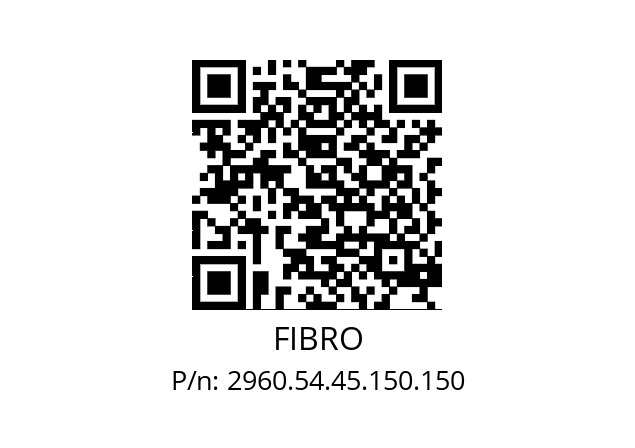   FIBRO 2960.54.45.150.150