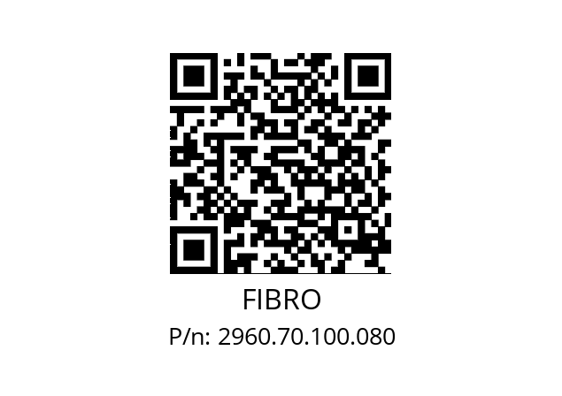   FIBRO 2960.70.100.080