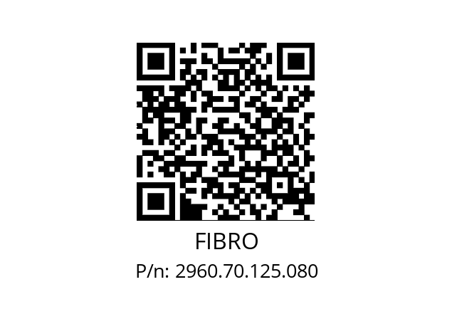   FIBRO 2960.70.125.080