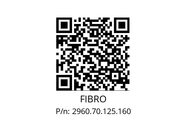   FIBRO 2960.70.125.160