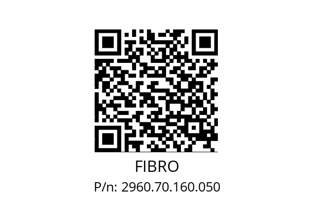   FIBRO 2960.70.160.050