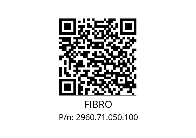   FIBRO 2960.71.050.100