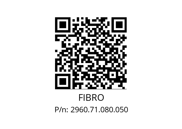   FIBRO 2960.71.080.050