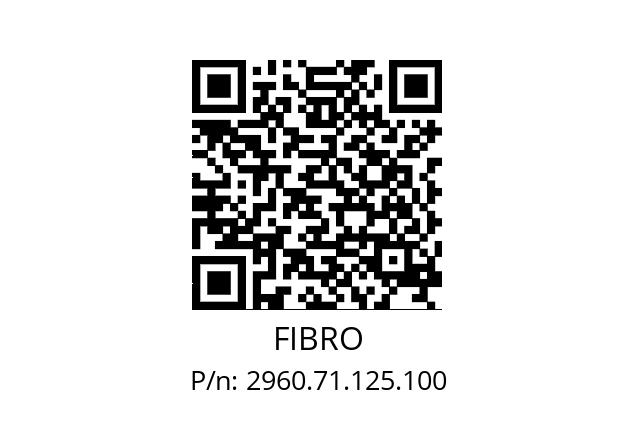   FIBRO 2960.71.125.100