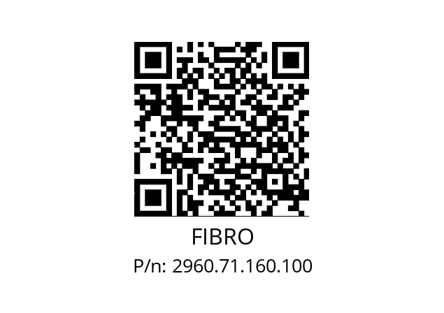   FIBRO 2960.71.160.100