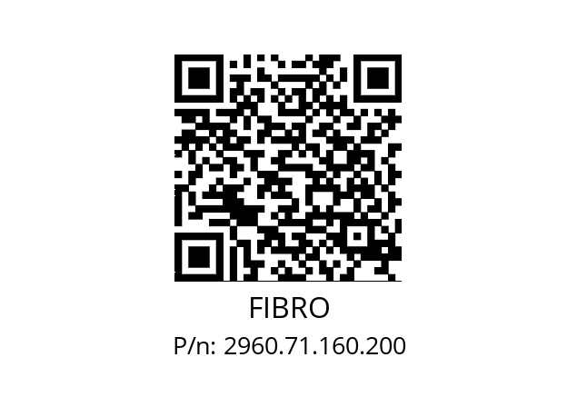   FIBRO 2960.71.160.200