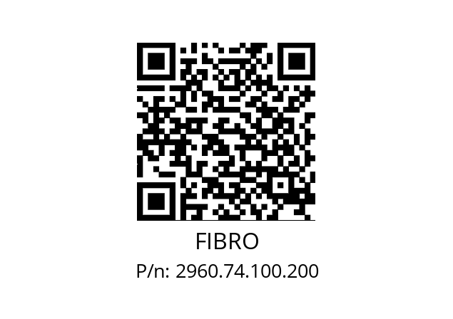   FIBRO 2960.74.100.200